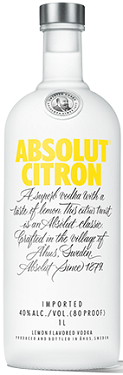 Absolut Vodka Citron 750ml