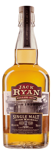 Jack Ryan Irish Whiskey Single Malt Beggars Bush 12 Year 750ml