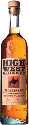 High West Distillery Whiskey Rendezvous Rye 750ml