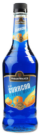 Hiram Walker Liqueur Blue Curacao 750ml