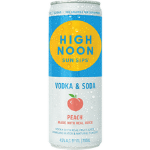High Noon Hard Seltzer Vodka Peach