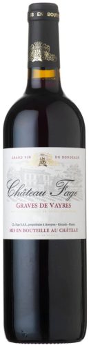 Chateau Fage Graves De Vayres Rouge  750ml