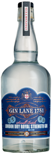 Gin Lane 1751 Gin London Dry Royal Strength 750ml