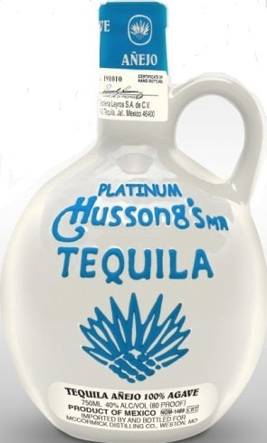 Hussongs Tequila Anejo Platinum 750ml