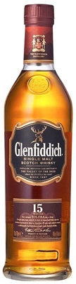 Glenfiddich Scotch Single Malt 15 Year Old Solera Resere 750ml