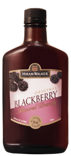 Hiram Walker Brandy Blackberry 375ml