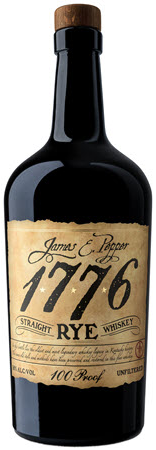 James E. Pepper 1776 Straight Rye Whiskey 750ml