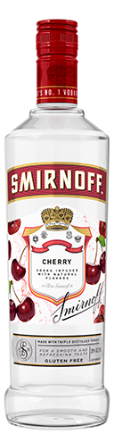Smirnoff Vodka Cherry 60@ 750ml