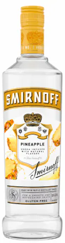 Smirnoff Vodka Pineapple 60@ 750ml
