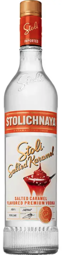 Stoli Vodka Salted Karamel 750ml