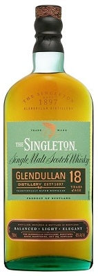 The Singleton Of Glendullan Scotch Single Malt 18 Year 750ml