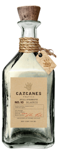 Cazcanes Tequila Blanco Still Strength No. 10 750ml