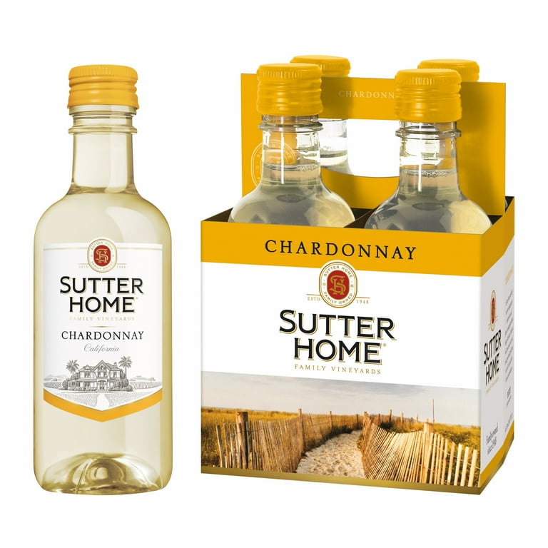 Sutter Home 4 Packs Chardonnay 187ml