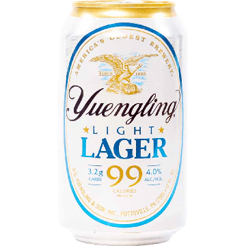 Yuengling Light Lager Cans